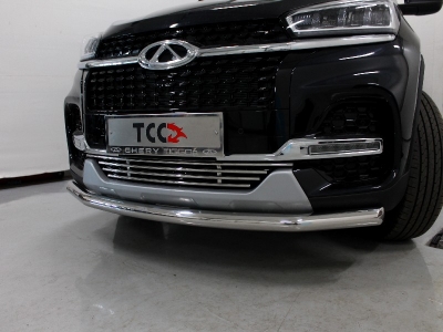 Накладка решетки радиатора нижняя 12 мм ТСС для Chery Tiggo 8 2020-2021