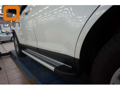Пороги алюминивые Brilliant Silver Турция для Land Rover Range Rover 2002-2012