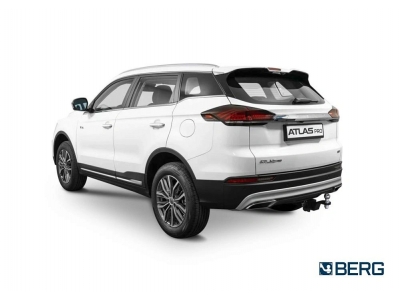 Фаркоп для Geely Atlas Pro 2021-2024, Belgee X70 2024-н.в. съемное крепление шара под американский квадрат
