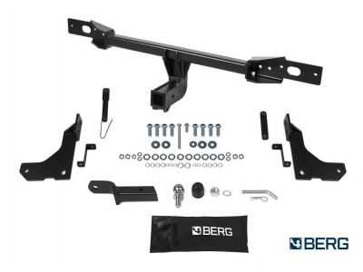 Фаркоп для Geely Atlas Pro 2021-2024, Belgee X70 2024-н.в. съемное крепление шара под американский квадрат