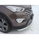 Защита переднего бампера 60 мм ТСС для Hyundai Santa Fe Grand 2014-2016