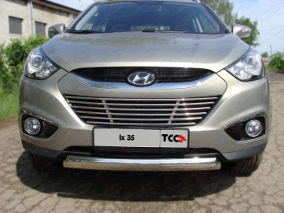 Рамка номерного знака Hyundai ix35 (комплект) ТСС для 2010-2015