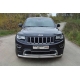 Защита передняя двойная 76-42 мм ТСС для Jeep Grand Cherokee 2013-2021