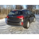 Защита заднего бампера овальная 75-42 мм ТСС для Kia Sorento 2012-2020