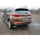 Защита задняя уголки 42 мм ТСС для Kia Sportage 2016-2018