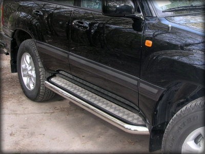 Пороги  лист d-76 для Lexus LX-470 2002-2008