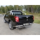 Защита кузова пикапа 76 мм ТСС для Mitsubishi L200 2015-2019