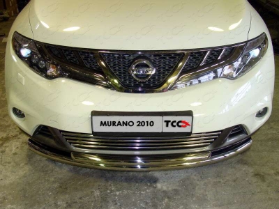 Рамка номерного знака Nissan Murano (комплект) ТСС для Любые