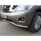 Защита передняя Кенгурятник с вставкой 60 мм ТСС для Nissan Patrol 2014-2021