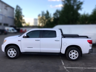 Защита кузова пикапа 76 мм для Doublecab чёрная для Toyota Tundra 2006-2013