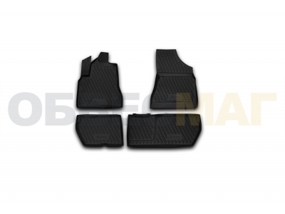 Коврики в салон полиуретан 4 штуки Element для Citroen Berlingo B9 2008-2021