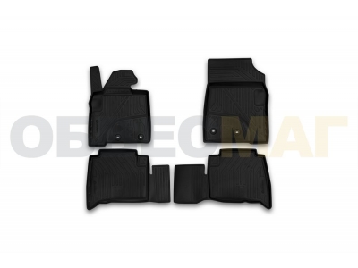 Коврики в салон полиуретан 4 штуки Element для Lexus LX 450 2015-2021