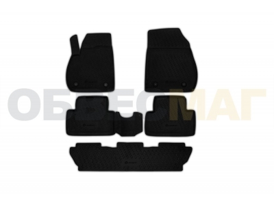 Коврики в салон полиуретан 5 штук для 7 мест Element для Opel Zafira 2011-2021