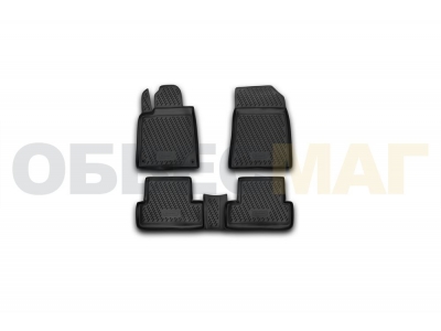 Коврики в салон полиуретан 4 штуки Element для Peugeot 407 2004-2010
