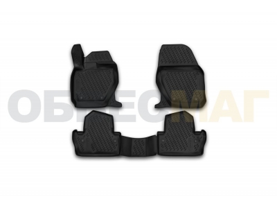 Коврики 3D в салон полиуретан 4 штуки Element для Volvo S60 2013-2021
