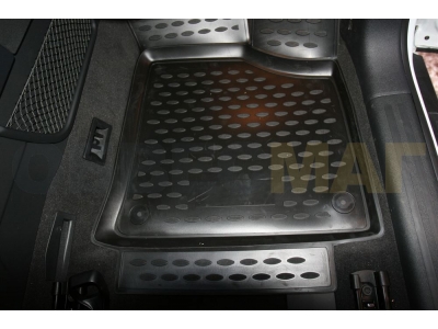 Коврики в салон полиуретан на хетчбек 3 двери 4 штуки Element для Audi A3 2007-2012