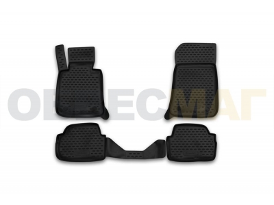 Коврики в салон полиуретан 4 штуки Element для BMW 1 2004-2011 NLC.05.03.210k
