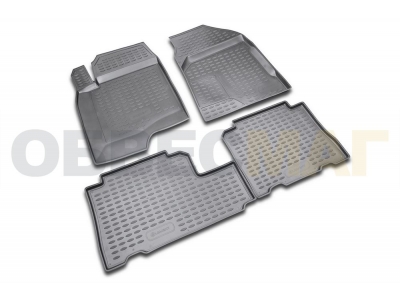 Коврики в салон полиуретан 4 штуки Element для Chevrolet Captiva 2006-2011
