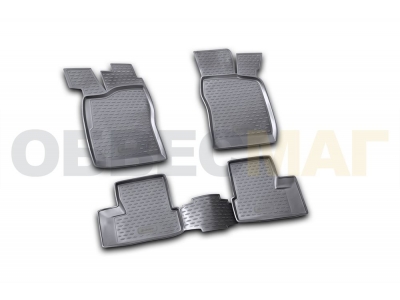 Коврики в салон полиуретан 4 штуки Element для Daewoo Nexia 1995-2008