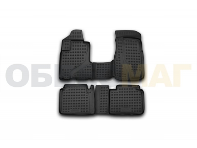 Коврики в салон полиуретан 4 штуки Element для Honda CR-V 2002-2007