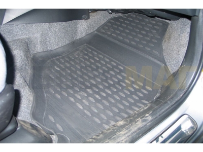 Коврики в салон полиуретан 4 штуки Element для Honda Jazz 2001-2008