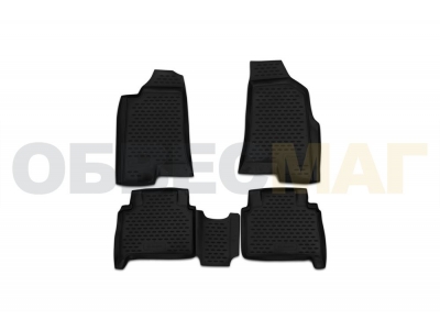 Коврики в салон полиуретан 4 штуки Element для Hummer H3 2005-2010