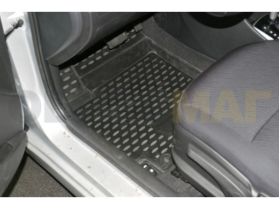 Коврики в салон полиуретан 4 штуки Element для Hyundai Solaris 2010-2014 NLC.20.41.210h