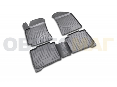 Коврики в салон полиуретан 4 штуки Element для Kia Cerato 2004-2009