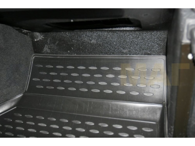 Коврики в салон полиуретан 3 штуки Element для Land Rover Defender 110 2007-2016