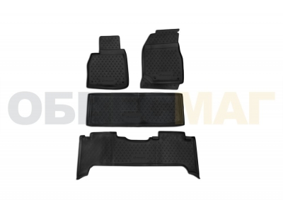 Коврики в салон полиуретан 4 штуки Element для Lexus LX 470 1998-2007