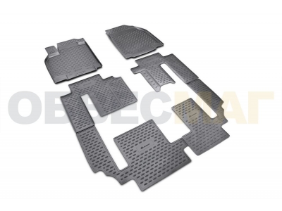 Коврики в салон Element полиуретан 6 штук для Mazda CX-9 2007-2016
