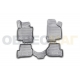Коврики 3D в салон полиуретан 4 штуки Element для Volkswagen Golf 6 2009-2012