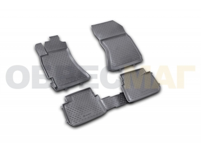 Коврики в салон полиуретан 4 штуки Element для Subaru Forester 2008-2013