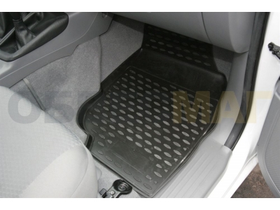 Коврики в салон полиуретан 4 штуки Element для Toyota Hilux 2005-2011