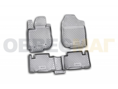 Коврики в салон полиуретан 4 штуки Element для Toyota RAV4 2010-2013