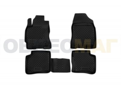 Коврики в салон полиуретан 4 штуки Element для Toyota Prius 2003-2009