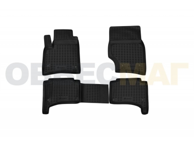 Коврики в салон полиуретан 4 штуки Element для Volkswagen Touareg 2002-2010 NLC.51.01.210