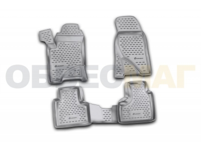 Коврики в салон полиуретан 4 штук Element для Chevrolet Niva 2009-2021