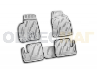 Коврики в салон полиуретан 4 штуки Element для Chery Tiggo 2005-2013