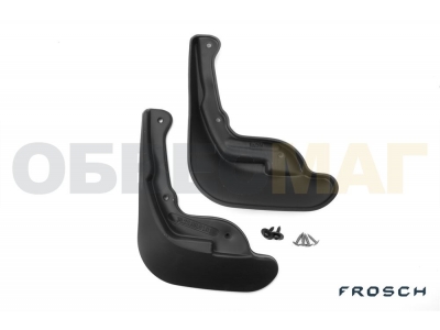 Брызговики передние 2 штуки Frosch для Citroen C4 2011-2021