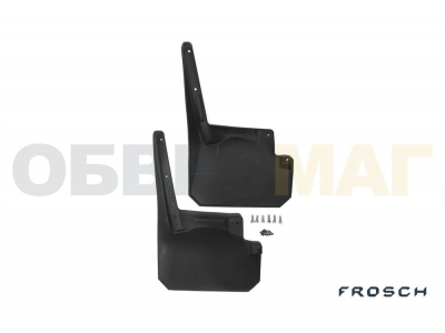 Брызговики передние 2 штуки Frosch для Jeep Wrangler 2007-2018 NLF.24.06.F13