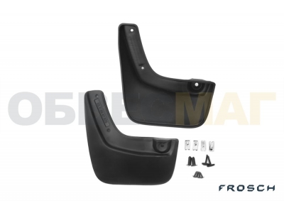 Брызговики задние 2 штуки на седан Frosch для Mazda 3 2009-2011
