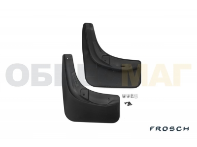 Брызговики задние 2 штуки Frosch для Volkswagen Tiguan 2007-2016