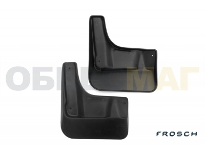 Брызговики передние 2 штуки Frosch для Volkswagen Polo 2009-2021