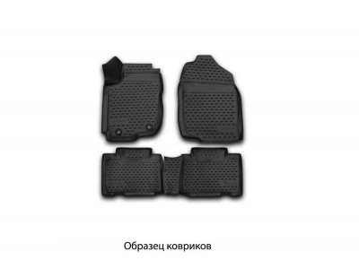 Коврики 3D в салон полиуретан 2 штуки Element для GAZ Next 2013-2021