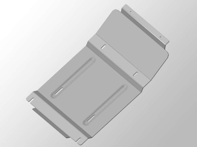 Защита картера ТСС алюминий 4 мм для Land Rover Discovery 4 2015-2017