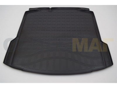 Коврик в багажник Norplast черный с органайзером на хетчбек для Skoda Rapid 2012-2021