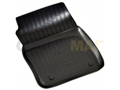 Коврики в салон Norplast 3D полиуретан чёрные для 3 дверей для Ford Focus 3 2015-2021