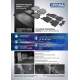 Коврик багажника Rival полиуретан (с сабвуфером) для Kia Seltos 2020