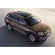 Пороги алюминиевые Rival Black New для Volkswagen Teramont 2018-2025